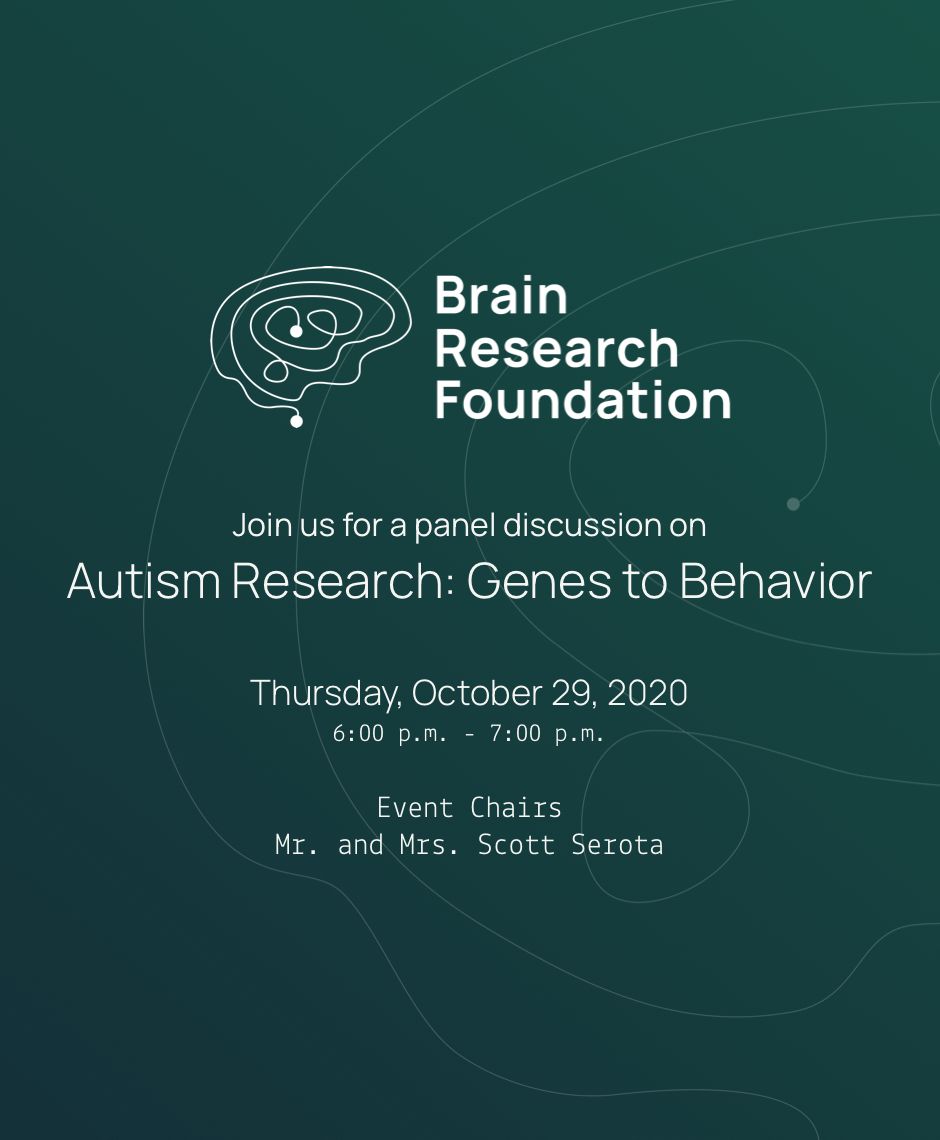 Panel Discussion - Autism Research: Genes to Behavior
